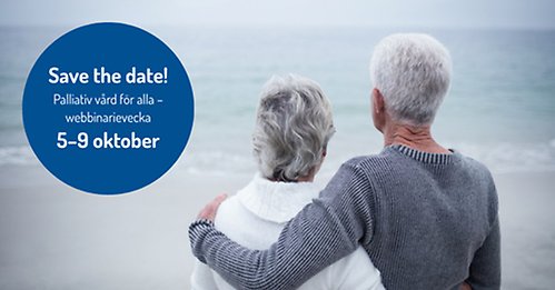 Save the date för webbinarievecka inom palliativvård