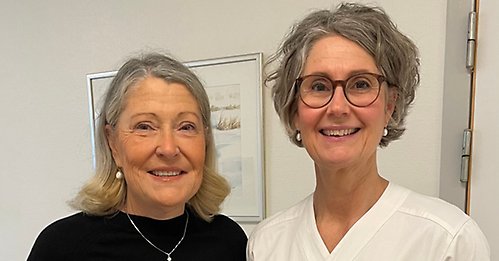 Lena Lundberg och Anna Hultqvist